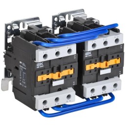 Контактор КМИ-49532 реверс 95А 230В/АС3 2НО 2НЗ KARAT IEK KKM43-095-230-22-1