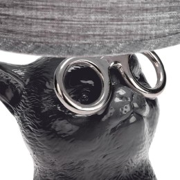 Светильник декоративный "Кот в очках" Е14 40Вт черн. Rexant 603-1034