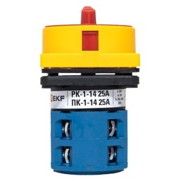 Переключатель кулачковый ПК-1-14 25А 4п "0-1" с блокировкой IP65 PROxima EKF pk-1-14-25-a65