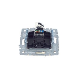 Розетка компьютерная СП RJ45 кат.5E BRITE РК10-БрКр механизм беж. IEK BR-K10-1-K10