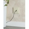 Розетка компьютерная СП RJ45 кат.5E BRITE РК10-БрКр механизм беж. IEK BR-K10-1-K10