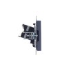Розетка компьютерная СП RJ45 кат.5E BRITE РК10-БрМ механизм маренго IEK BR-K10-1-K35