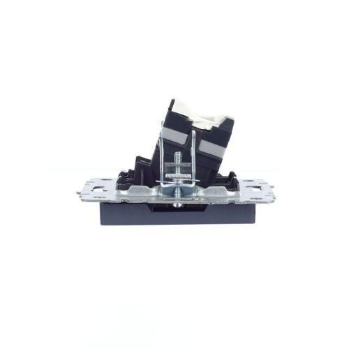 Розетка компьютерная СП RJ45 кат.5E BRITE РК10-БрМ механизм маренго IEK BR-K10-1-K35