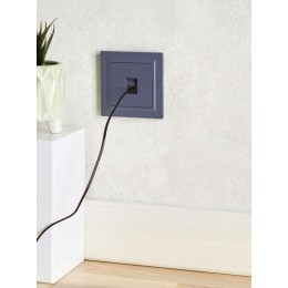 Розетка компьютерная СП RJ45 кат.5E BRITE РК10-БрМ механизм маренго IEK BR-K10-1-K35