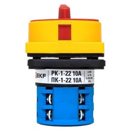 Переключатель кулачковый ПК-1-22 10А 2п "1-0-2" с блокировкой IP65 PROxima EKF pk-1-22-10-a65
