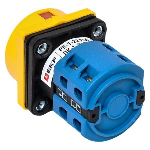 Переключатель кулачковый ПК-1-22 25А 2п "1-0-2" с блокировкой IP65 PROxima EKF pk-1-22-25-a65