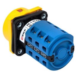 Переключатель кулачковый ПК-1-23 25А 3п "1-0-2" с блокировкой IP65 PROxima EKF pk-1-23-25-a65