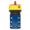 Переключатель кулачковый ПК-1-23 63А 3п "1-0-2" с блокировкой IP65 PROxima EKF pk-1-23-63-a65
