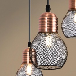 Светильник Agata 60Вт E27х3 IP20 подвесной Freya FR4011PL-03BBS