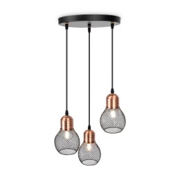 Светильник Agata 60Вт E27х3 IP20 подвесной Freya FR4011PL-03BBS