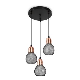 Светильник Agata 60Вт E27х3 IP20 подвесной Freya FR4011PL-03BBS