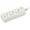 Удлинитель 3х1.5м с заземл. 10А IP20 У03 2P+PE 250В 3х1 GENERICA WYP10-10-03-D15-Z-G