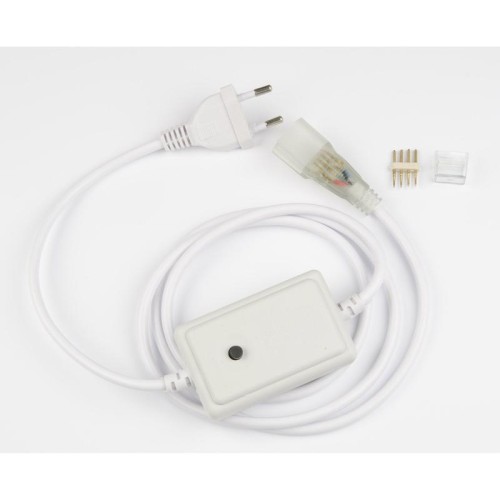 Провод электрический UCX-SP4/N22 WHITE 1 STICKER для светод. лент ULS-N22 RGB NEON 220В 4 контакта U