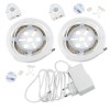 Комплект светодиодной ленты ULS-R02-6Вт/4000K/1.2Mx2/DIM SENSOR Smart Light на самоклеящейся основе