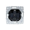 Розетка BRITE РСбш10-3-БрГ 16А IP20 с заземл. защ. шторки с крышкой механизм графит IEK BR-R16-16-K5