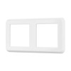 Рамка пластиковая FRM-VERSA-PL-2-WH Arlight 043776