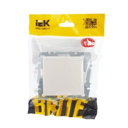 Розетка BRITE РСбш10-3-БрЖ 16А IP20 с заземл. защ. шторки с крышкой механизм жемчуж. IEK BR-R16-16-K