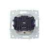 Розетка BRITE РСбш10-3-БрЖ 16А IP20 с заземл. защ. шторки с крышкой механизм жемчуж. IEK BR-R16-16-K