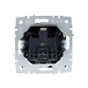 Розетка BRITE РСбш10-3-БрЧ 16А IP20 с заземл. защ. шторки с крышкой механизм черн. IEK BR-R16-16-K02