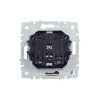 Розетка BRITE РСбш10-3-БрШ 16А IP20 с заземл. защ. шторки с крышкой механизм шампань IEK BR-R16-16-K