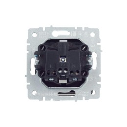 Розетка BRITE РСбш10-3-БрШ 16А IP20 с заземл. защ. шторки с крышкой механизм шампань IEK BR-R16-16-K