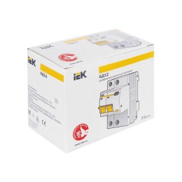 Выключатель автоматический дифференциального тока 2п C 25А 100мА тип AC 4.5кА АД-12 KARAT IEK MAD10-