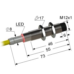 Выключатель бесконтактный PS2-12M73-4N21-Z (ВБ2.12М.73.4.2.1.Z) МЕГА-К A8010-80086975