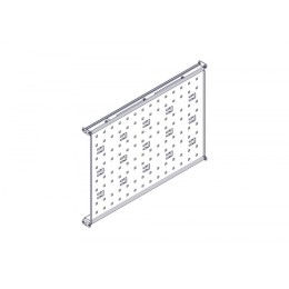 Systeme Electric Фиксированная полка Systeme Electric, серия Uniprom, 1U, 650мм, до 100кг