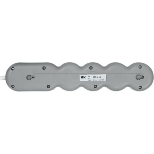 Удлинитель 5х3м с заземл. 16А IP20 Uno У05 2P+PE 250В 3х1.5 IEK WYP53-16-05-03-Z