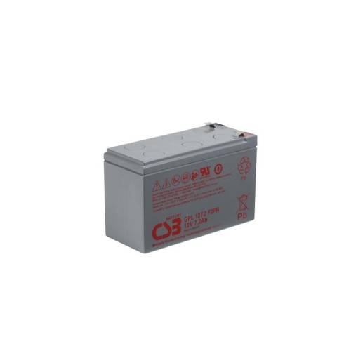 Аккумулятор 12В 7.2А.ч CSB GPL1272 F2 FR CSB