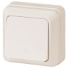 Выключатель 1-кл. ОП Quadro 10А IP20 2-101-02 250В сл. кость Intro Б0053735
