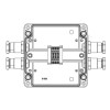 Коробка клеммная взрывозащ. TBE-A-17-(4xCBC.2)-2xKH2MHK(B)-2xKH2MHK(D)1Ex e IIC Т5 Gb DKC 1201.171.2