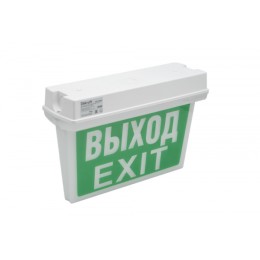 Dekraft Светильник светодиодный аварийный ДСО-101-IP65 3Вт 3ч ВЫХОД EXIT двухсторонний