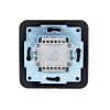 Выключатель 3-кл. 1п СП ASTI 10А IP20 в сборе черн. бархат LEZARD 7081-4242-109