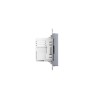 Розетка 2-м СП Эпика USB-C механизм алюм. EKF UP1-SOA-2USBC