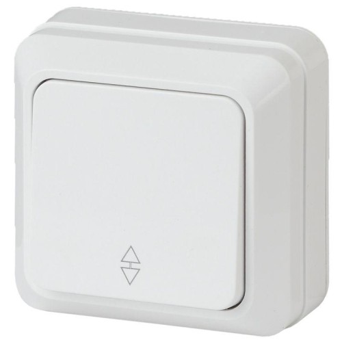 Переключатель 1-кл. ОП Quadro 10А IP20 2-103-01 250В бел. Intro Б0053749