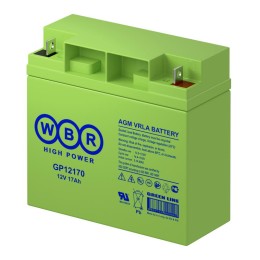 Аккумулятор 12В 17А.ч WBR GP12170 WBR