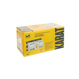 Устройство автоматического ввода резерва АВР 63А KARAT АВР-1 STANDARD модульное IEK MAT10-063