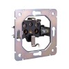 Розетка 1-м СП ROUND MIELE 16А с заземл. защ. шторки оникс Kranz KR-78-0701-3