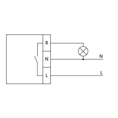 Фотореле AWZ (встроен. фотодатчик монтаж на плоскость 230В 16А 1 НО IP65) F&F EA01.001.003
