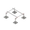 Конструкция опорная для установки оборудования TECHNORAPTOR STEELFOOT 1000х1200 HD КМ TR0299