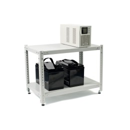 Стеллаж для АКБ 0.5х0.7х0.4-2П масса 7кг 2 полки для размещения АКБ и ИБП Бастион 421