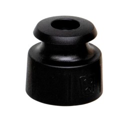 Изолятор ОП пластик черн. (уп.10шт) RetroElectro 2264094