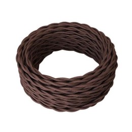 Провод ретро 2х1.5 корич. (уп.20м) RetroElectro 2254726