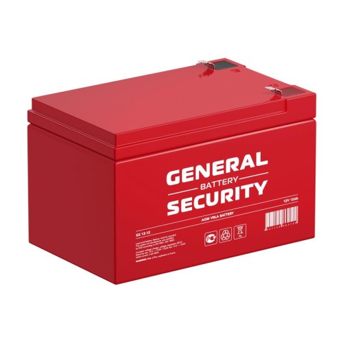 Аккумулятор 12В 12А.ч General Security GS12-12