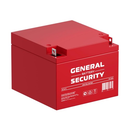 Аккумулятор 12В 26А.ч General Security GS26-12