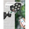 Светильник светодиодный 77LED IP65 120град. 20х9.5х16 на солнечн. батарее в форме камеры для подсвет