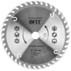 Диск пильный для циркулярных пил по ламинату 185х20/16х40T FIT 37775