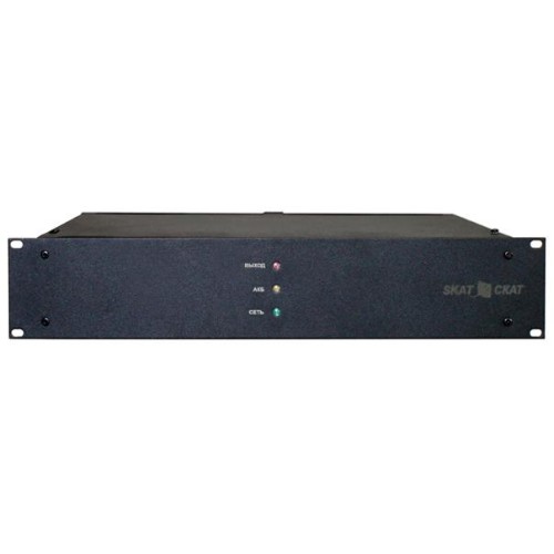 Источник бесперебойного питания SKAT-RLPS.48DC-10 RACK 48В 10А защита выходов АКБ 4 АКБ до 120А.ч 5