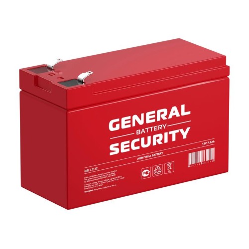 Аккумулятор 12В 7.2А.ч General Security GSL7.2-12